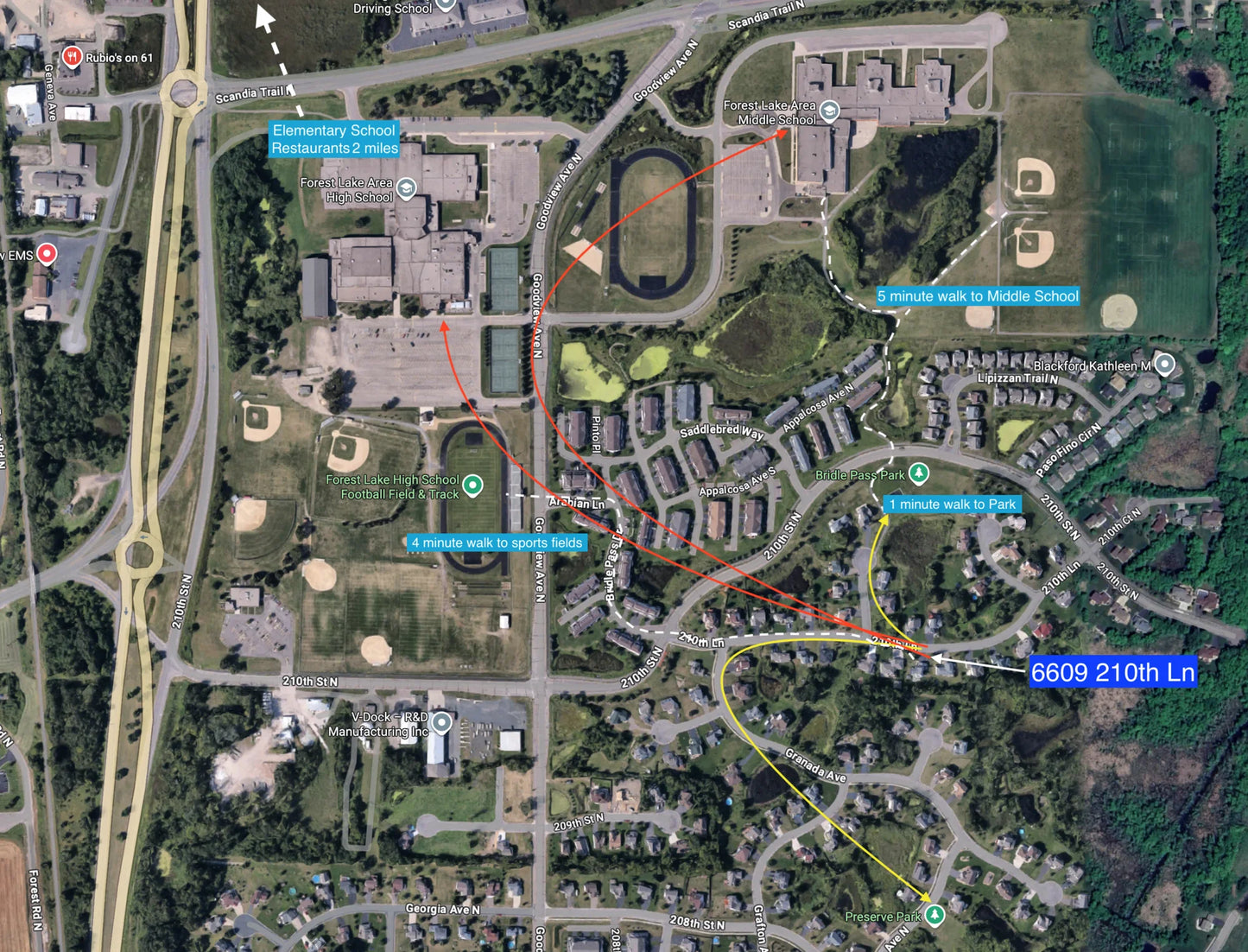 6609 210th Lane, Forest Lake, MN 55025