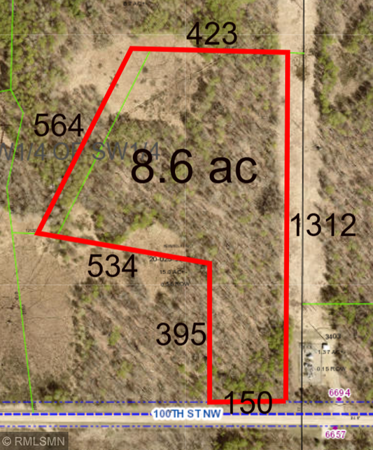 TBD 100th Street, Leech Lake Twp, MN 56461