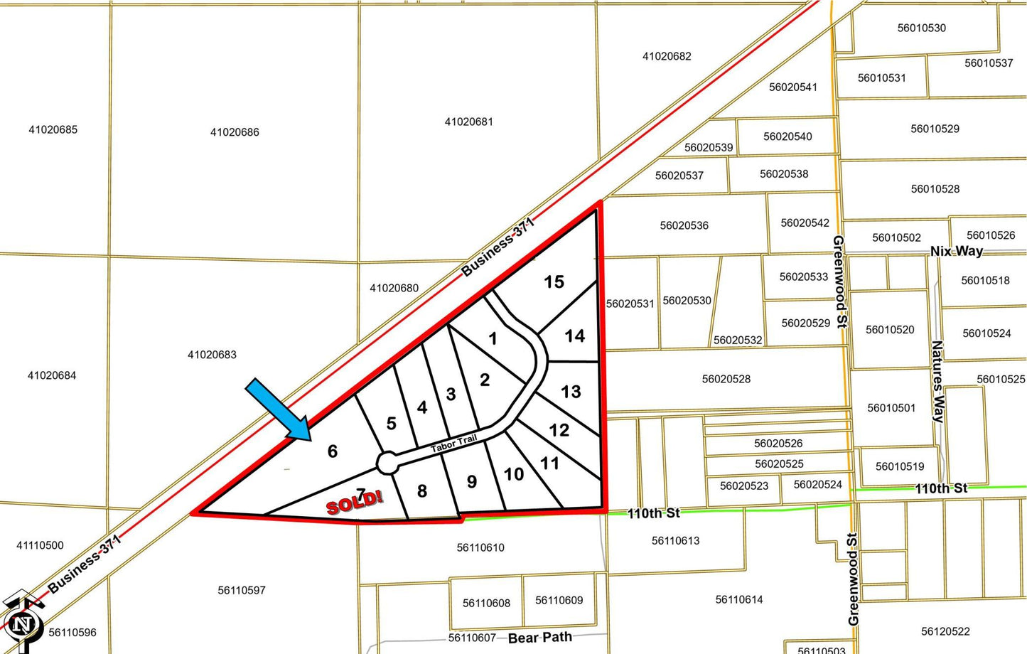 (Lot 6) 11057 Tabor Trail, Crow Wing Twp, MN 56401