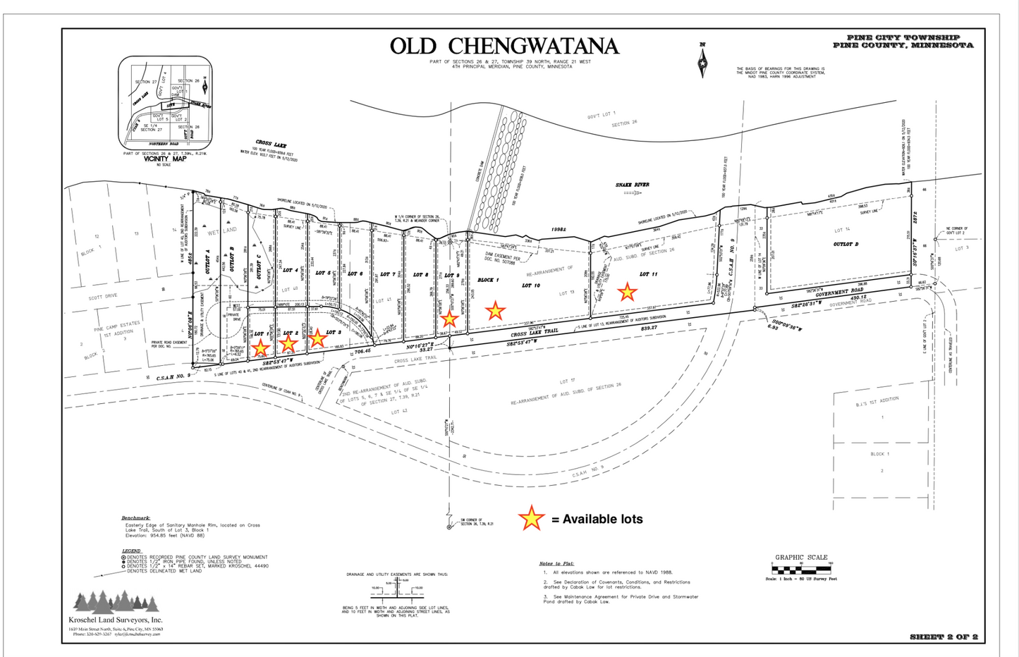 xxx Chengwatana Court, Pine City Twp, MN 55063